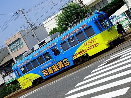 阪堺電軌モ351形 (綾ノ町駅)