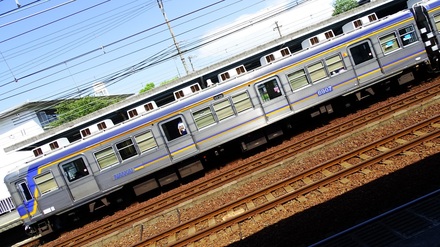 南海6000系 (住吉東駅)