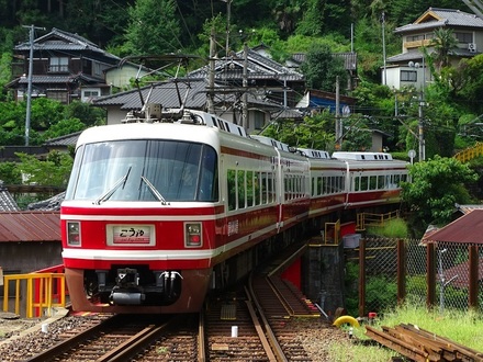 南海30000系こうや (高野下駅から)