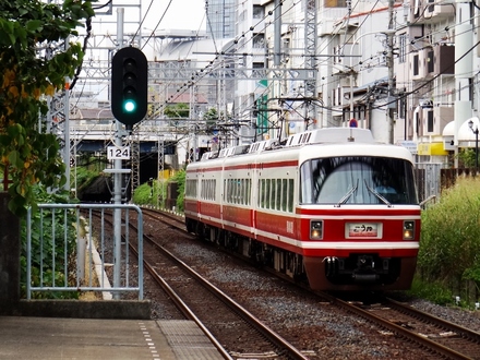 南海30000系こうや (三国ヶ丘駅から)