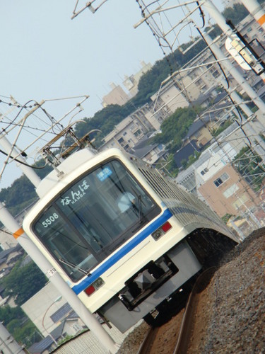 5000系 (栂・美木多駅から)