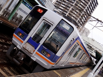 南海1000系 (北野田駅)