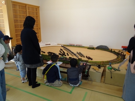 伊太祁曽神社の拝殿にて。