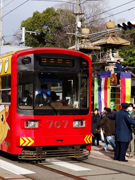 阪堺電軌モ701形 (住吉〜住吉鳥居前)