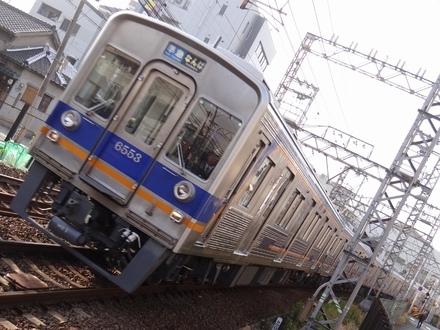 南海6200系50番台 (我孫子前駅から)