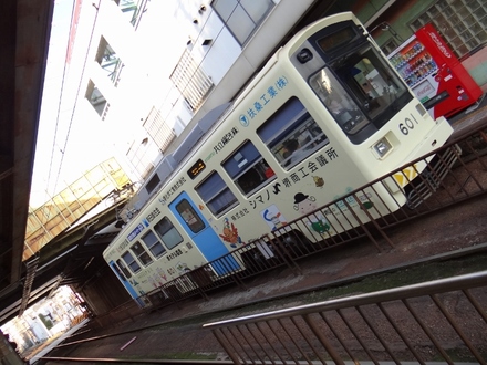 阪堺電軌モ601形 (南霞町駅)