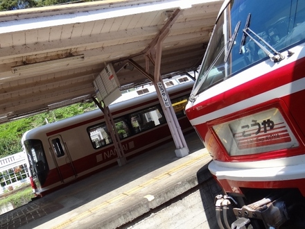 南海31000系こうや & 30000系こうや (高野下駅)