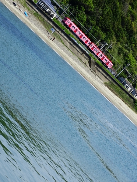 南海7100系めでたいでんしゃ (加太〜磯ノ浦)