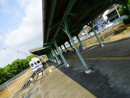 南海7100系ワンマン改造車 (多奈川駅)