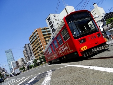 阪堺電軌モ701形 (阿倍野〜松虫)
