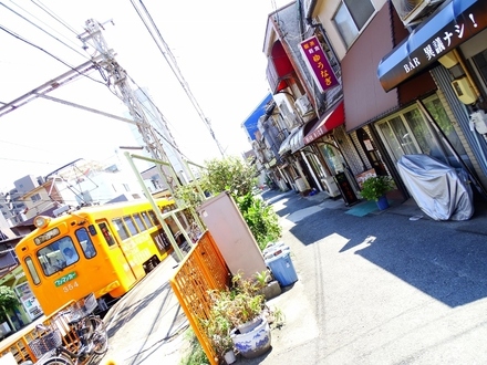 阪堺電軌モ351形 (松虫駅)