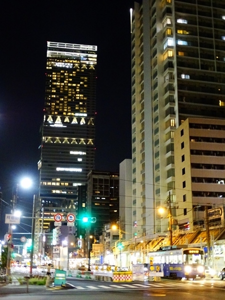 阪堺電軌モ701形 (阿倍野駅付近)