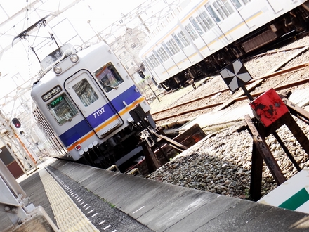 7100系ワンマン改造車 (和歌山市駅)
