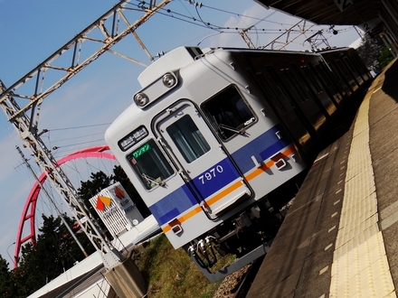7100系ワンマン改造車 (和歌山港駅)